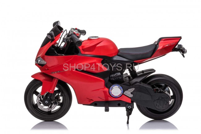 Детский электромобиль мотоцикл Ducati Red (дисковый тормоз, 16 км/ч, 24V) - SX1629 Детский электромобиль мотоцикл Ducati Red (дисковый тормоз, 16 км/ч, 24V) - SX1629