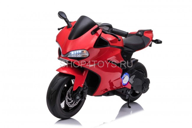 Детский электромобиль мотоцикл Ducati Red (дисковый тормоз, 16 км/ч, 24V) - SX1629 Детский электромобиль мотоцикл Ducati Red (дисковый тормоз, 16 км/ч, 24V) - SX1629