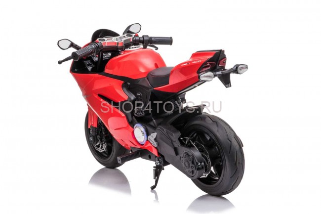 Детский электромобиль мотоцикл Ducati Red (дисковый тормоз, 16 км/ч, 24V) - SX1629 Детский электромобиль мотоцикл Ducati Red (дисковый тормоз, 16 км/ч, 24V) - SX1629