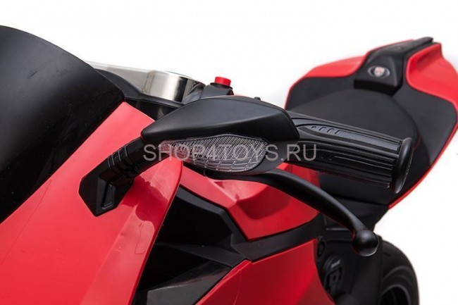Детский электромобиль мотоцикл Ducati Red (дисковый тормоз, 16 км/ч, 24V) - SX1629 Детский электромобиль мотоцикл Ducati Red (дисковый тормоз, 16 км/ч, 24V) - SX1629