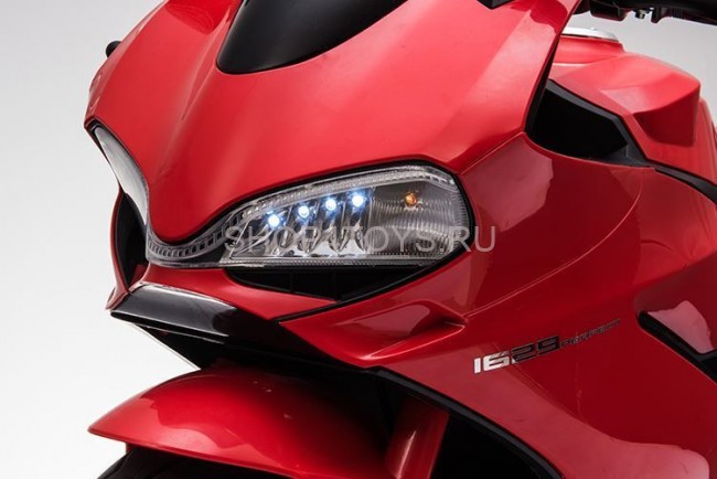 Детский электромобиль мотоцикл Ducati Red (дисковый тормоз, 16 км/ч, 24V) - SX1629 Детский электромобиль мотоцикл Ducati Red (дисковый тормоз, 16 км/ч, 24V) - SX1629