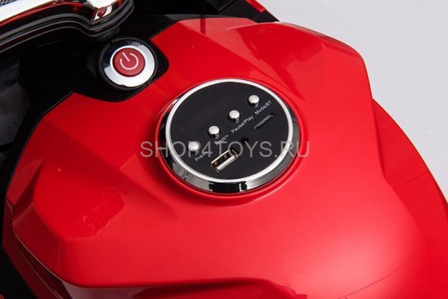 Детский электромобиль мотоцикл Ducati Red (дисковый тормоз, 16 км/ч, 24V) - SX1629 Детский электромобиль мотоцикл Ducati Red (дисковый тормоз, 16 км/ч, 24V) - SX1629