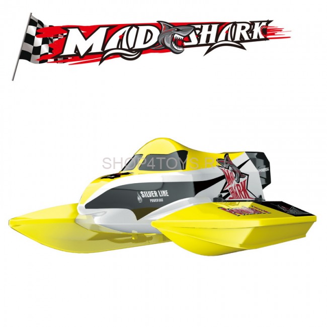Радиоуправляемый катер - катамаран Joysway Mad Shark V2 2.4G - JS8203V2
