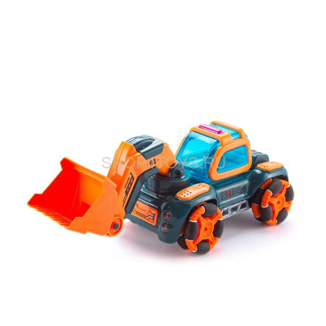 Радиоуправляемый экскаватор ZhengGuang 3in1 DIY (ковш, захват, отвал) - UD2206D Радиоуправляемый экскаватор ZhengGuang 3in1 DIY (ковш, захват, отвал) - UD2206D