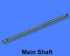 Ось главного ротора  - HM-4G6-Z-10
