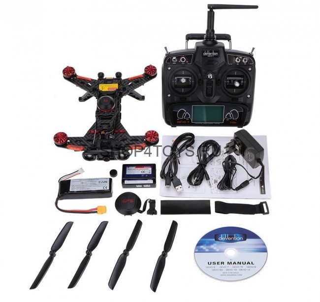 Радиоуправляемый квадрокоптер Walkera Runner 250 Advanced (Devo7, 800tvl, Tx, OSD, Gps) Радиоуправляемый квадрокоптер Walkera Runner 250 Advanced (Devo7, 800tvl, Tx, OSD, Gps)