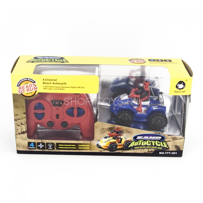 Радиоуправляемый квадроцикл-амфибия Blue Sand AutoCycle - 777-351-B Радиоуправляемый квадроцикл-амфибия Blue Sand AutoCycle - 777-351-B