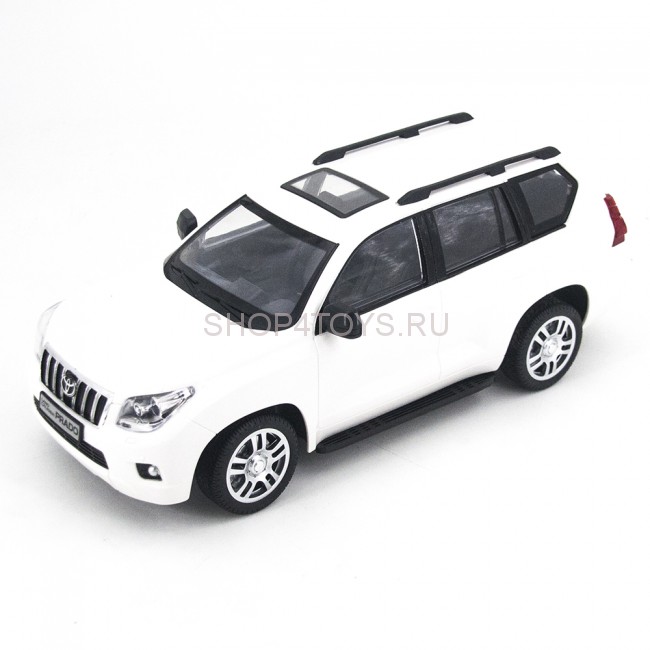 Радиоуправляемый джип Toyota Land Cruiser Prado White 1:16 - 1052-W Радиоуправляемый джип Toyota Land Cruiser Prado White 1:16 - 1052-W
