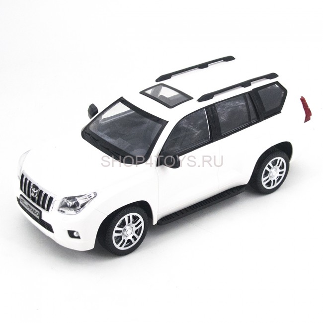 Радиоуправляемый джип Toyota Land Cruiser Prado White 1:16 - 1052-W Радиоуправляемый джип Toyota Land Cruiser Prado White 1:16 - 1052-W