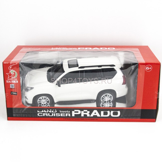 Радиоуправляемый джип Toyota Land Cruiser Prado White 1:16 - 1052-W Радиоуправляемый джип Toyota Land Cruiser Prado White 1:16 - 1052-W