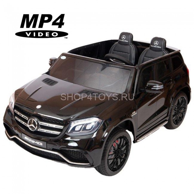 Детский электромобиль Mercedes Benz GLS63 LUXURY 4WD 12V MP4 - Black - HL228-LUX-MP4 Детский электромобиль Mercedes Benz GLS63 LUXURY 4WD 12V MP4 - Black - HL228-LUX-MP4
