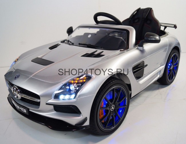 Электромобиль Mercedes-Benz SLS AMG Silver - SX128-S