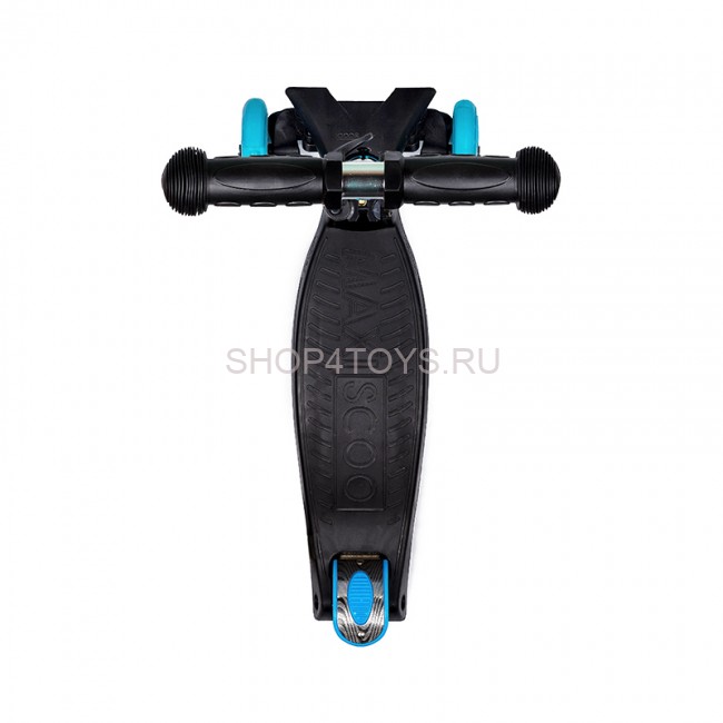 Самокат Maxiscoo Junior Трехколесный Детский со Светящимися Колесами, Черный - MSC-J091801 Самокат Maxiscoo Junior Трехколесный Детский со Светящимися Колесами, Черный - MSC-J091801