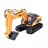 Радиоуправляемый экскаватор HUI NA TOYS масштаб 1:14 2.4G - HN1550