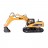 Радиоуправляемый экскаватор HUI NA TOYS масштаб 1:14 2.4G - HN1550