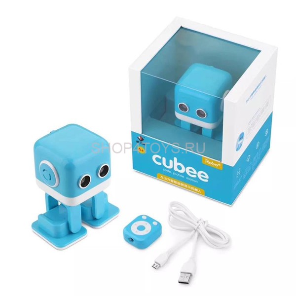 Интеллектуальный танцующий робот WLtoys Cubee F9 Blue APP - WLT-F9 Интеллектуальный танцующий робот WLtoys Cubee F9 Blue APP - WLT-F9