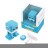 Интеллектуальный танцующий робот WLtoys Cubee F9 Blue APP - WLT-F9