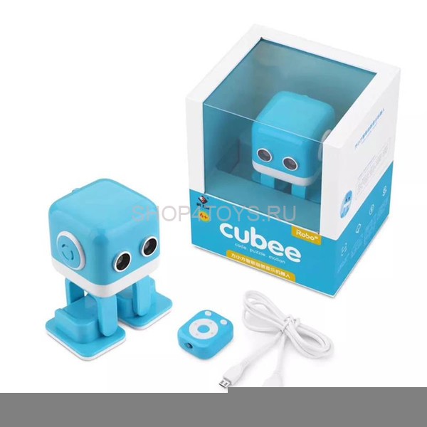 Интеллектуальный танцующий робот WLtoys Cubee F9 Blue APP - WLT-F9 Интеллектуальный танцующий робот WLtoys Cubee F9 Blue APP - WLT-F9
