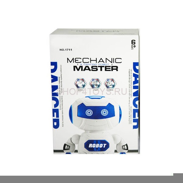 Танцующий робот на батарейках со звуком и светом - CS-1711