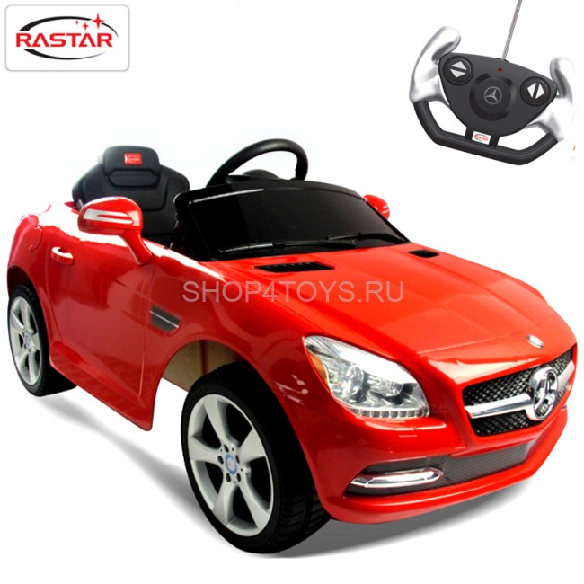 Радиоуправляемый электромобиль Rastar Mercedes SLK Red CLASS 2010 - 81200-R Радиоуправляемый электромобиль Rastar Mercedes SLK Red CLASS 2010 - 81200-R