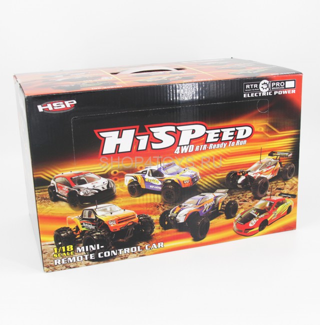 Радиоуправляемая трагги HSP Ghost 2.4G - 94803-80392N Радиоуправляемая трагги HSP Ghost 2.4G - 94803-80392N