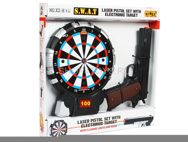 Тир на батарейках "S.W.A.T." - XZ-H9G Тир на батарейках "S.W.A.T." - XZ-H9G