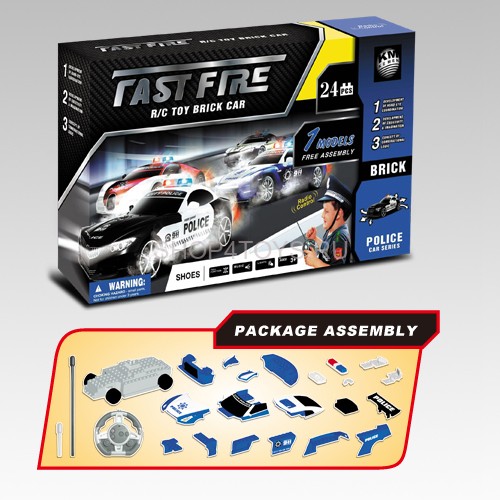 Радиоуправляемый конструктор - автомобиль Mclaren "Полиция" - 2028-1J07B Радиоуправляемый конструктор - автомобиль Mclaren "Полиция" - 2028-1J07B