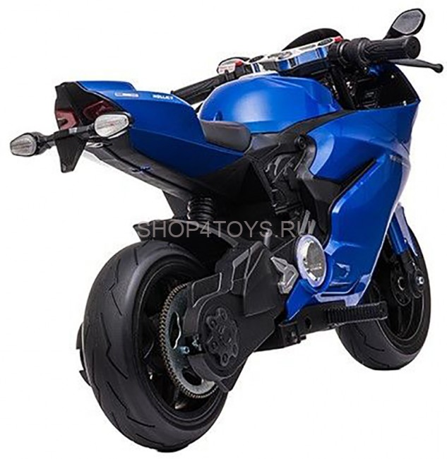 Детский электромобиль мотоцикл Ducati Blue (дисковый тормоз, 16 км/ч, 24V) - SX1629 Детский электромобиль мотоцикл Ducati Blue (дисковый тормоз, 16 км/ч, 24V) - SX1629