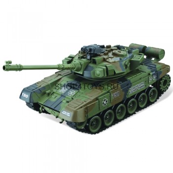 Радиоуправляемый танк CS RUSSIA T-90 Vladimir - 4101-7 Радиоуправляемая модель танка Т-90 «Владимир» — современный российский основной боевой танк.