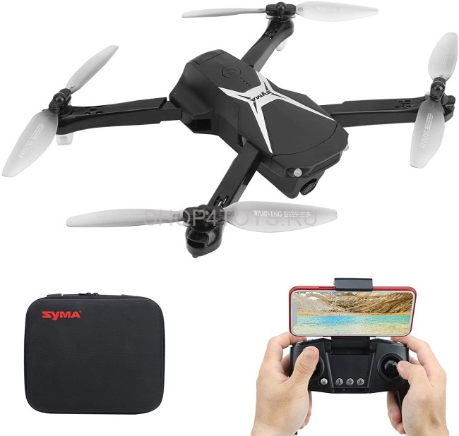 Квадрокоптер Syma Z6 с камерой 4K FPV, GPS 2.4G с сумкой - SYMA-Z6-BAG Квадрокоптер Syma Z6 с камерой 4K FPV, GPS 2.4G с сумкой - SYMA-Z6-BAG