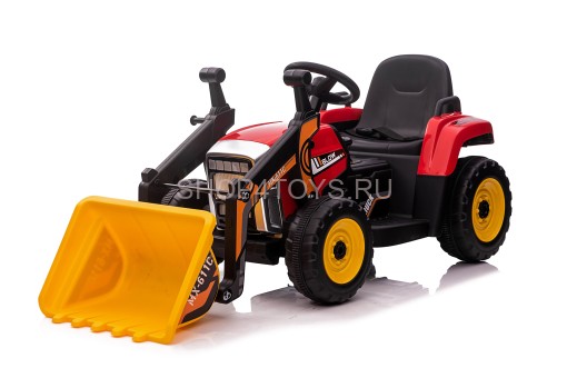 Детский электромобиль XMX трактор с ковшом (красный, EVA, пульт, 12V) - XMX611U-RED Детский электромобиль XMX трактор с ковшом (красный, EVA, пульт, 12V) - XMX611U-RED