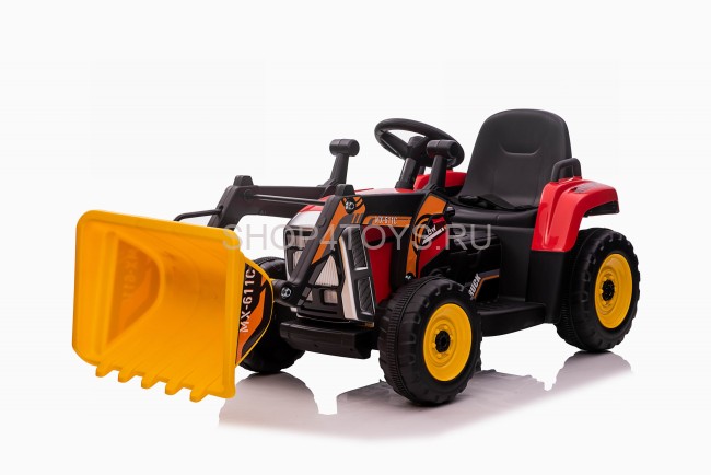Детский электромобиль XMX трактор с ковшом (красный, EVA, пульт, 12V) - XMX611U-RED Детский электромобиль XMX трактор с ковшом (красный, EVA, пульт, 12V) - XMX611U-RED
