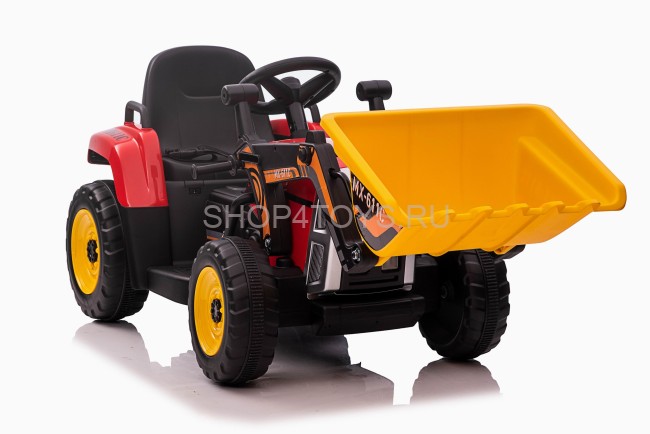 Детский электромобиль XMX трактор с ковшом (красный, EVA, пульт, 12V) - XMX611U-RED Детский электромобиль XMX трактор с ковшом (красный, EVA, пульт, 12V) - XMX611U-RED