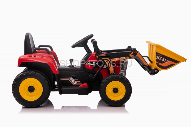 Детский электромобиль XMX трактор с ковшом (красный, EVA, пульт, 12V) - XMX611U-RED Детский электромобиль XMX трактор с ковшом (красный, EVA, пульт, 12V) - XMX611U-RED