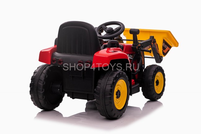 Детский электромобиль XMX трактор с ковшом (красный, EVA, пульт, 12V) - XMX611U-RED Детский электромобиль XMX трактор с ковшом (красный, EVA, пульт, 12V) - XMX611U-RED