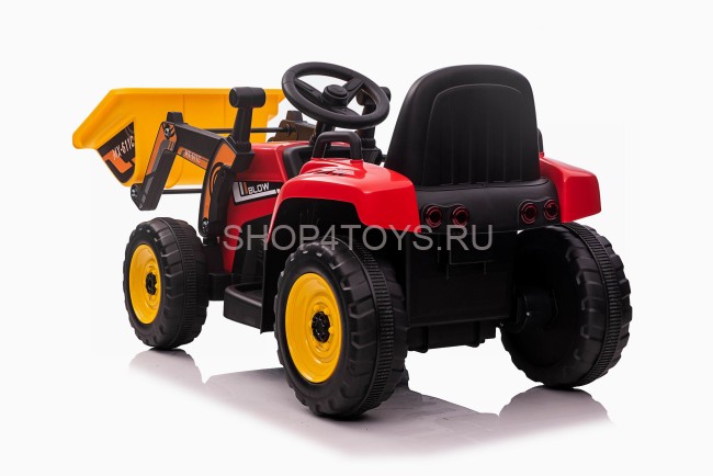 Детский электромобиль XMX трактор с ковшом (красный, EVA, пульт, 12V) - XMX611U-RED Детский электромобиль XMX трактор с ковшом (красный, EVA, пульт, 12V) - XMX611U-RED