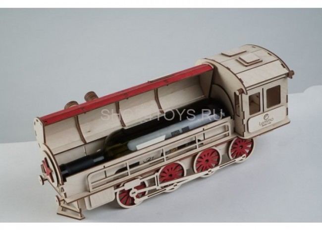 Набор деревянный Lemmo Подарочная упаковка Паровоз - 00-6