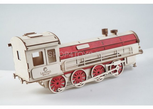 Набор деревянный Lemmo Подарочная упаковка Паровоз - 00-6