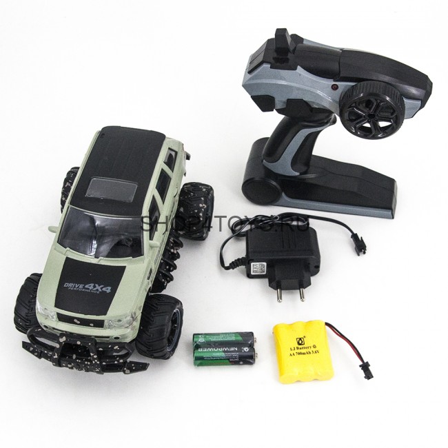 Радиоуправляемый джип MUD Off-Road 4X4 Green 2.4G - 333-MUD22B Радиоуправляемый джип MUD Off-Road 4X4 Green 2.4G - 333-MUD22B