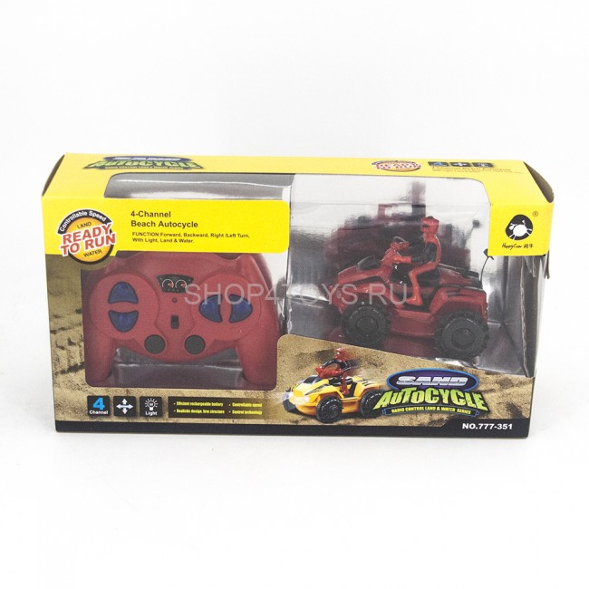 Радиоуправляемый квадроцикл-амфибия Red Sand AutoCycle - 777-351-R