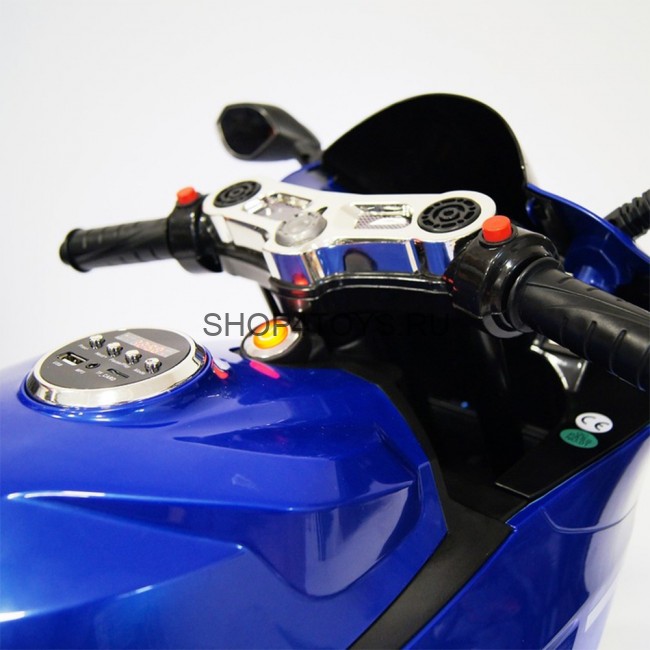 Детский электромобиль - мотоцикл Ducati Blue - SX1628-G