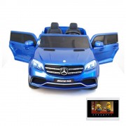 Детский электромобиль Mercedes Benz GLS63 LUXURY 4WD 12V MP4 - Blue - HL228-LUX-MP4 Детский электромобиль Mercedes Benz GLS63 LUXURY 4WD 12V MP4 - Blue - HL228-LUX-MP4