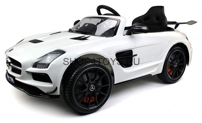 Электромобиль Mercedes-Benz SLS AMG White - SX128-S