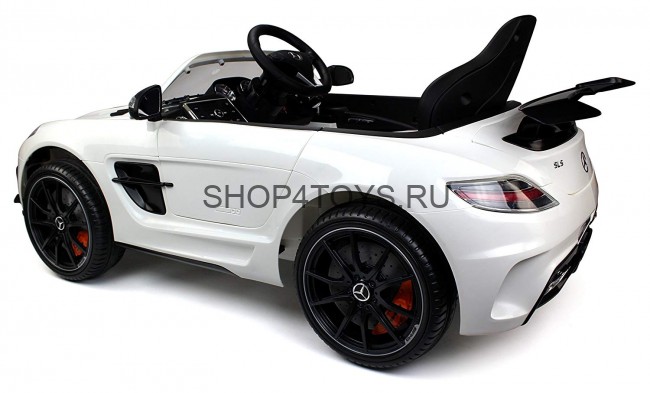 Электромобиль Mercedes-Benz SLS AMG White - SX128-S