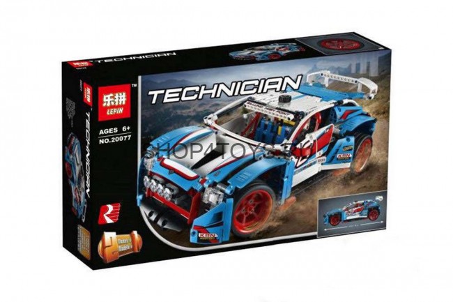 Конструктор Lepin 20077 Гоночный автомобиль - Technic 42077 Конструктор Lepin 20077 Гоночный автомобиль - Technic 42077