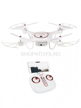 Радиоуправляемый квадрокоптер Syma X5UW-D с HD FPV Wi-Fi камерой, оптическим сенсором 2.4G - X5UW-D Радиоуправляемый квадрокоптер Syma X5UW-D с HD FPV Wi-Fi камерой, оптическим сенсором 2.4G - X5UW-D