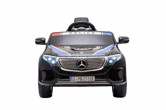 Детский электромобиль Mercedes Benz Police EQC 400 4MATIC - HL378-BLACK Детский электромобиль Mercedes Benz Police EQC 400 4MATIC - HL378-BLACK
