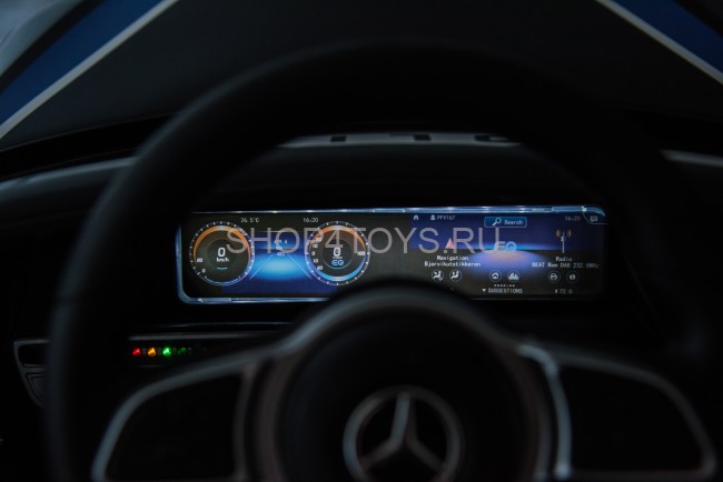 Детский электромобиль Mercedes Benz Police EQC 400 4MATIC - HL378-BLACK Детский электромобиль Mercedes Benz Police EQC 400 4MATIC - HL378-BLACK