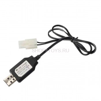 Зарядное устройство USB 9.6v 250mah разъем Tamiya - USB-96-250-TAMIYA Зарядное устройство USB 9.6v 250mah разъем Tamiya - USB-96-250-TAMIYA