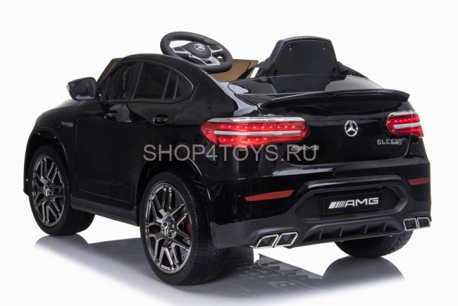 Электромобиль Mercedes-Benz GLC 63 AMG Black 12V (полный привод, EVA) - QLS-5688 Электромобиль Mercedes-Benz GLC 63 AMG Black 12V (полный привод, EVA) - QLS-5688